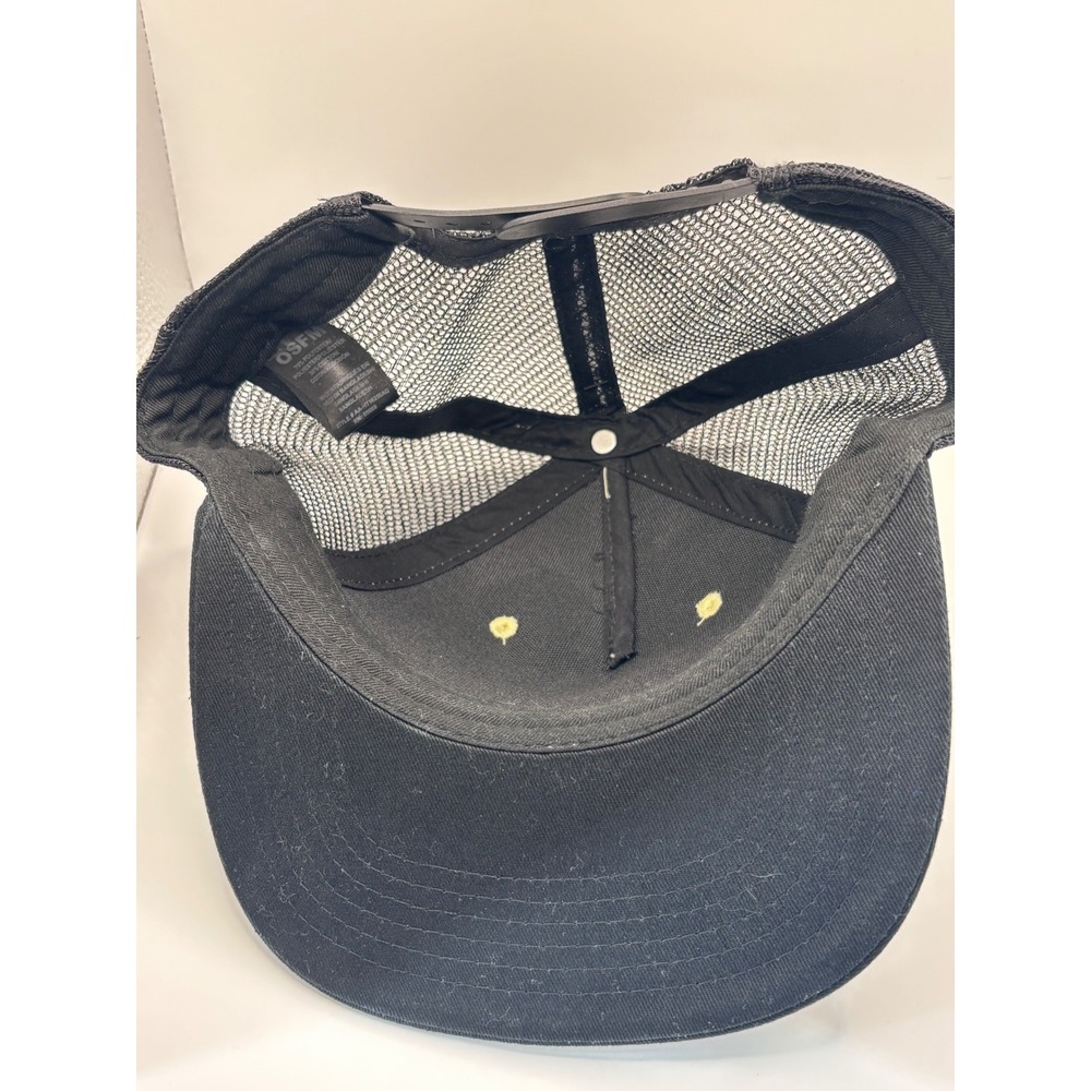 Unbranded Trucker Hat Mens OSFM Black Weed Marijuana Leaf $100 Bill Money Print - Picture 5 of 6
